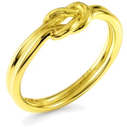 Χρυσό δαχτυλίδι ναυτικός κόμπος Κ14